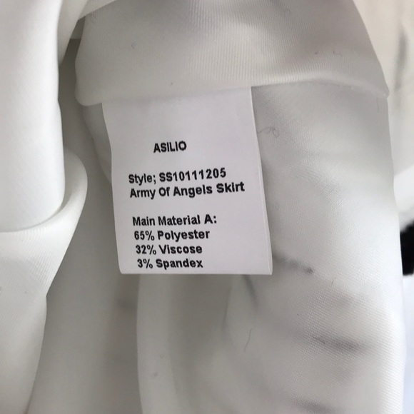 ASILIO Army of Angels Skirt - Picture 5 of 5